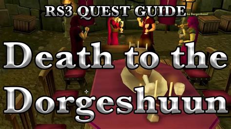 Death To The Dorgeshuun Rs3 How to Tell If an Old Dog Is Near Death?.  Death To The Dorgeshuun Rs3